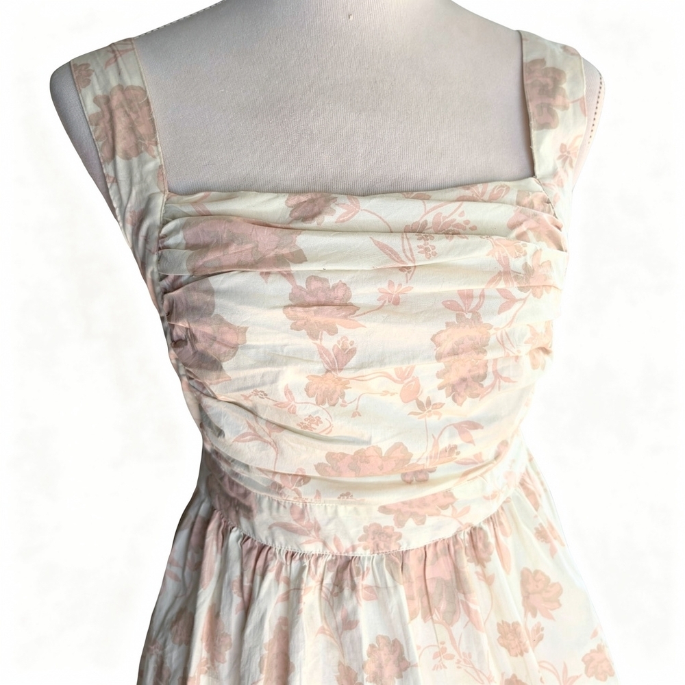 Free People Meet Me In Maui Floral Mini Dress XS NWT - Picture 7 of 15